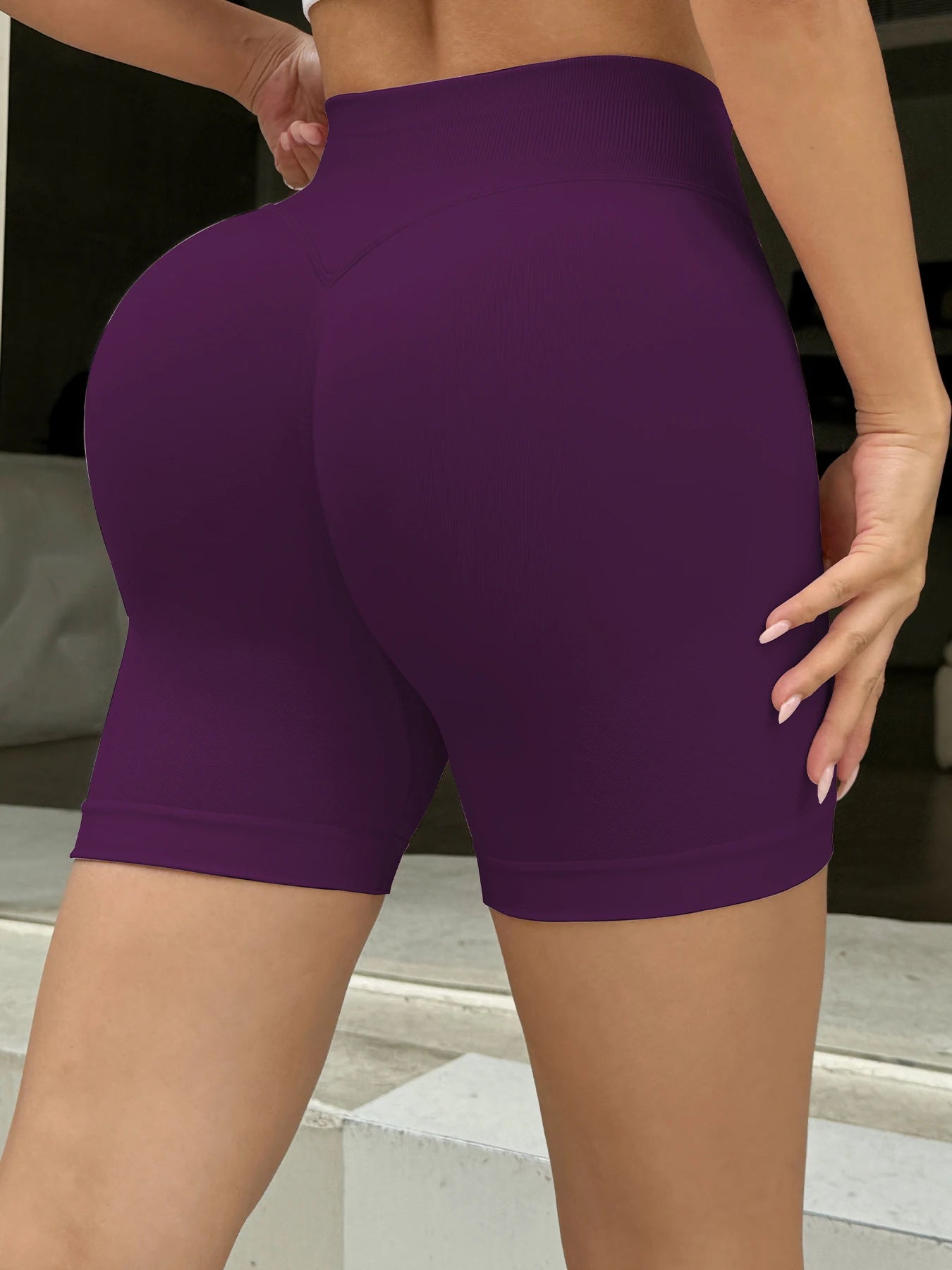 Shorts Feminino Seamless Academia