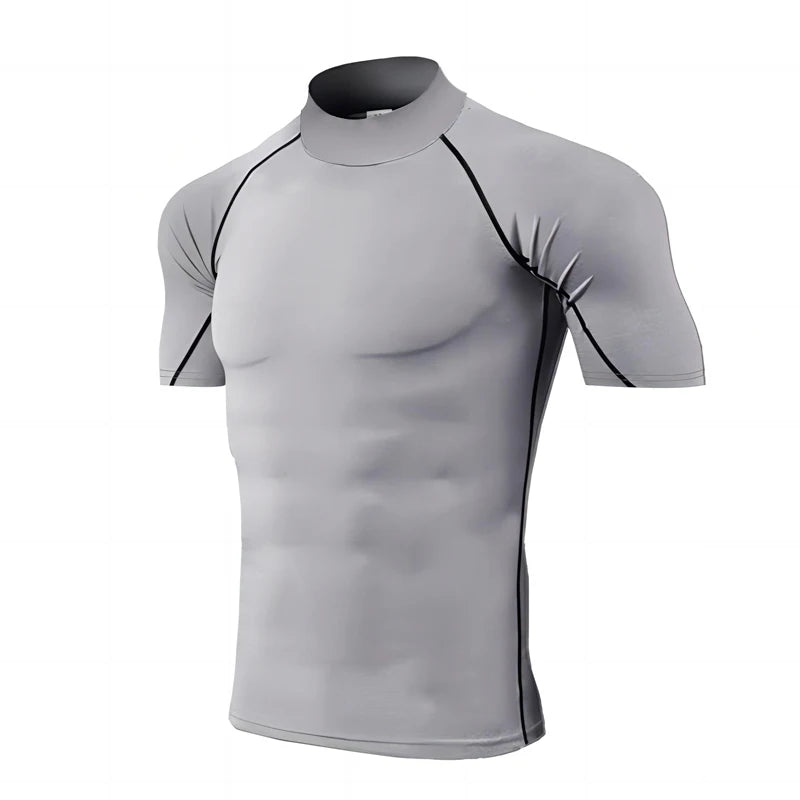 Camiseta de Compressão Masculina para Treino
