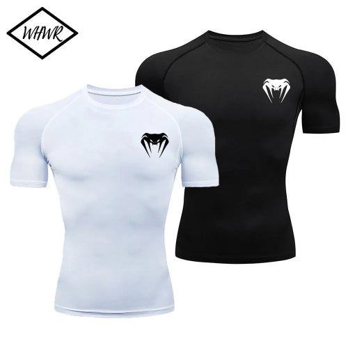 Camiseta de Compressão Masculina