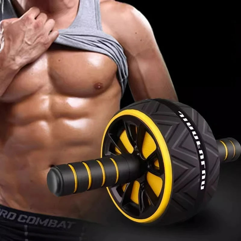 2026 New Fashion Non Slip Ab Roller Wheel For Strength Training Abs Core Workout Home Gym Fitness Equipment For Men Women