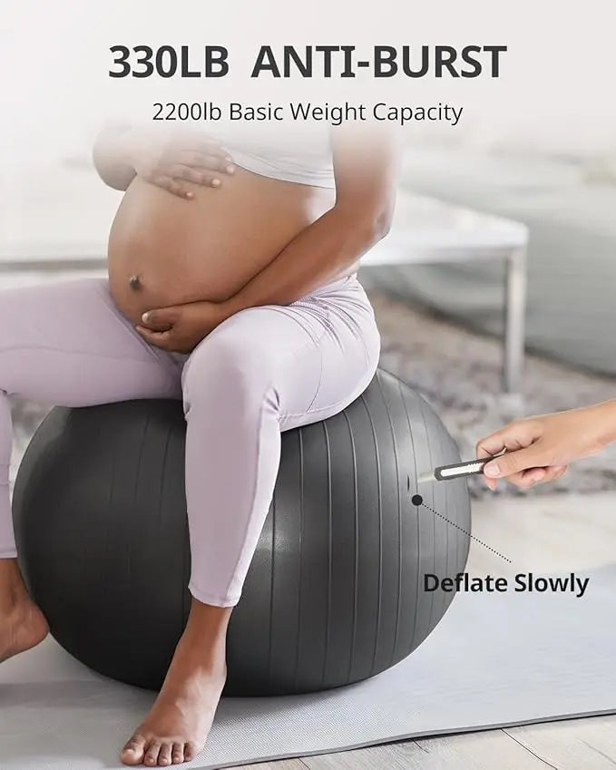 Bola de Pilates e Yoga | 55, 65 e 75 cm
