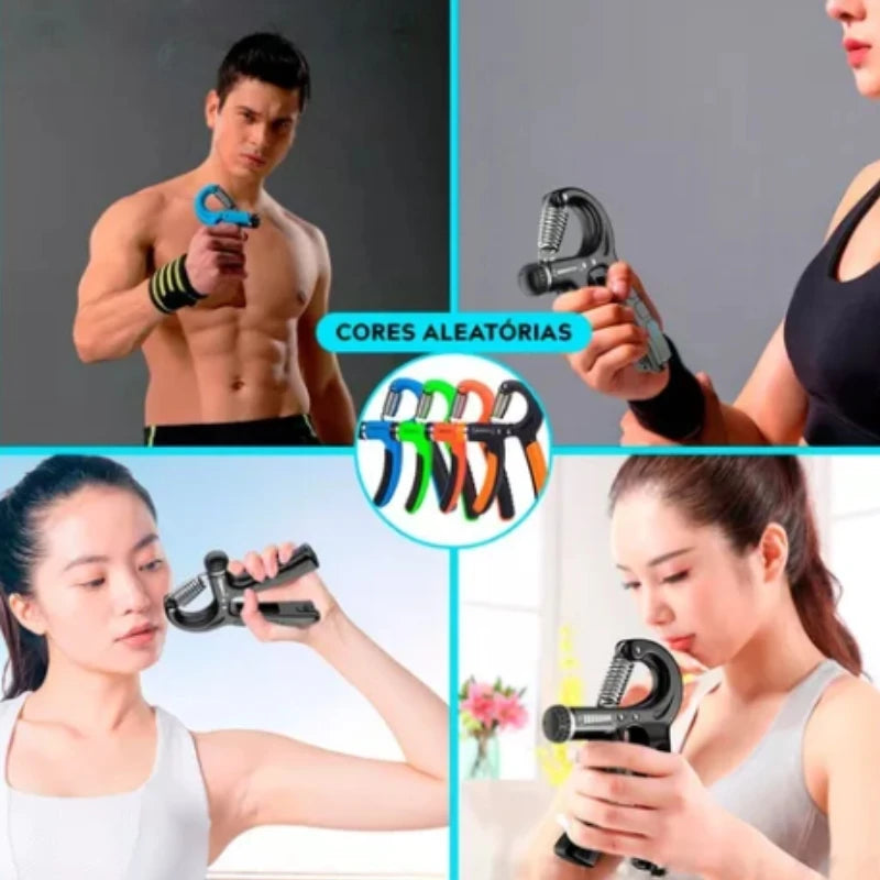 Handgrip com Mola Ajustável | Punho e Antebraço