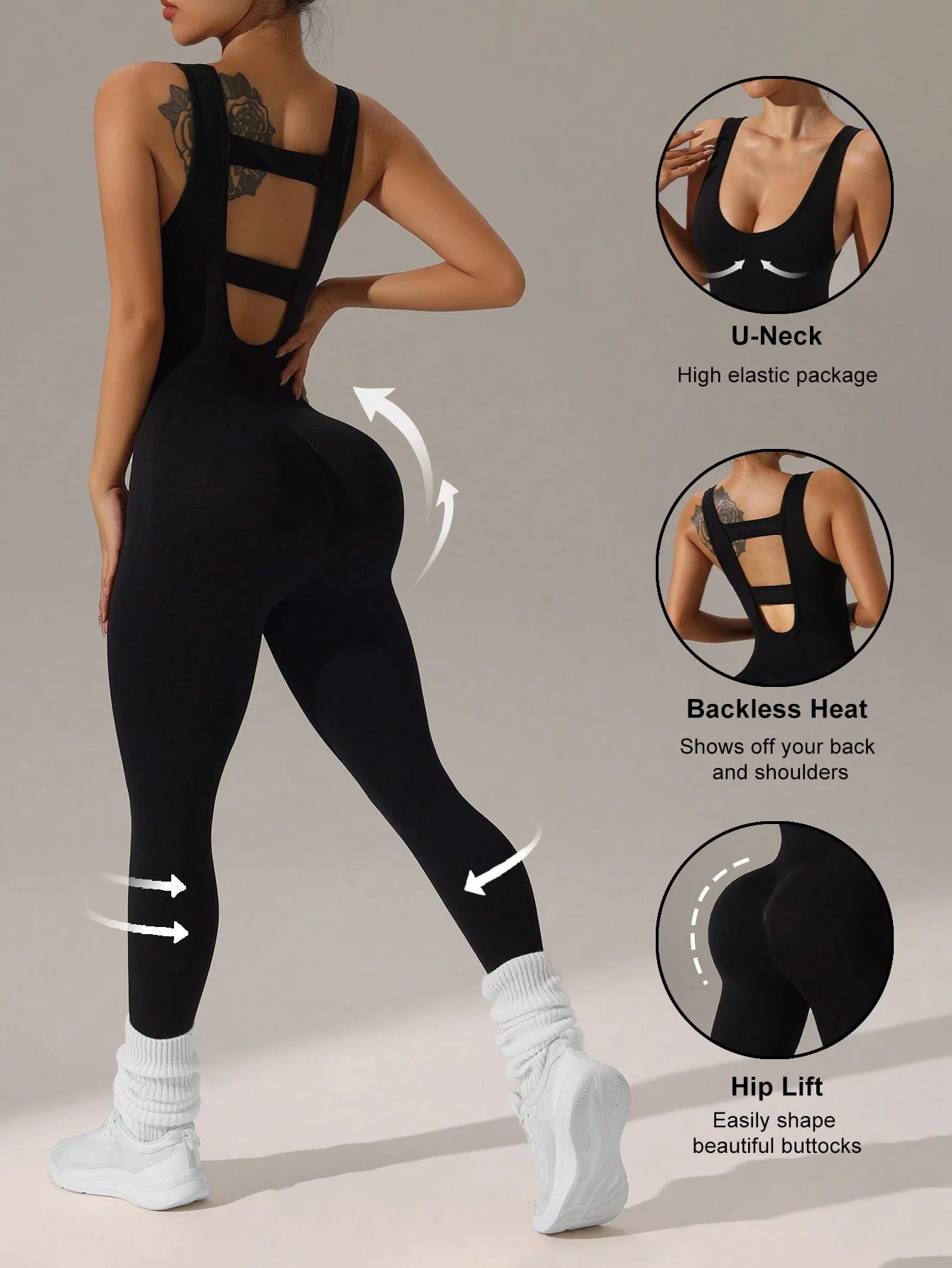 Macacão Feminino Fitness – Yoga e Corrida