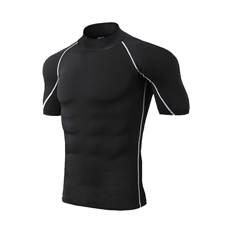 Camiseta de Compressão Masculina para Treino