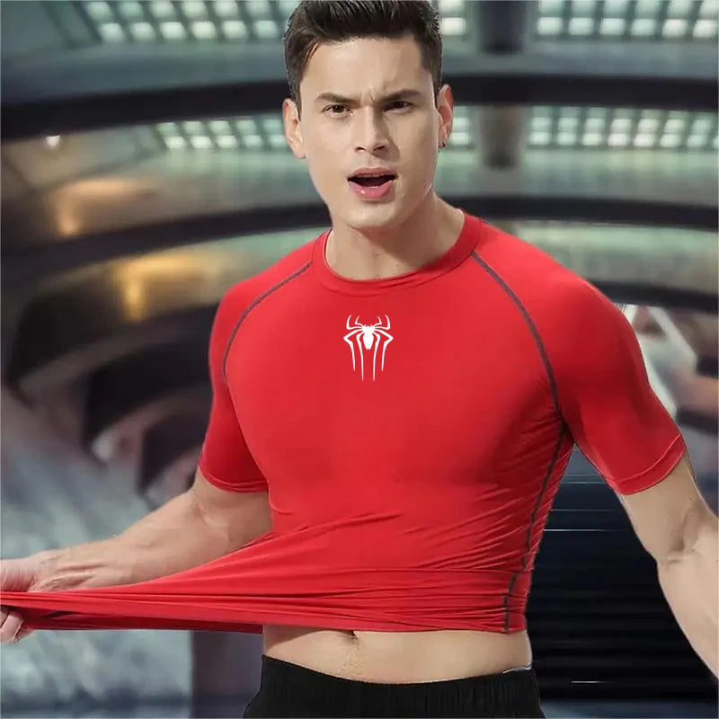 Camiseta de Compressão Masculina | Corrida, Academia e MMA