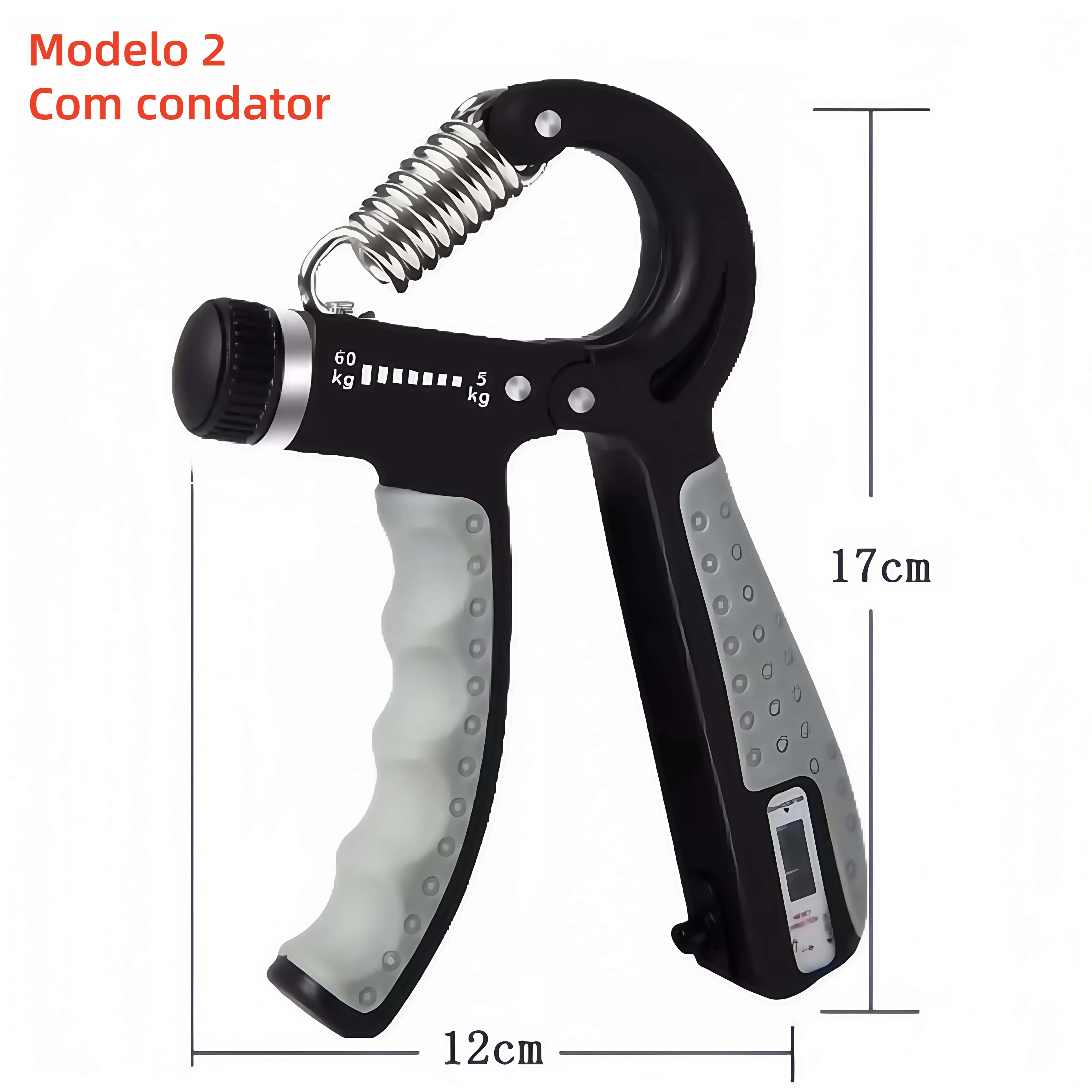 Handgrip 5 a 60kg | Com ou Sem Contador