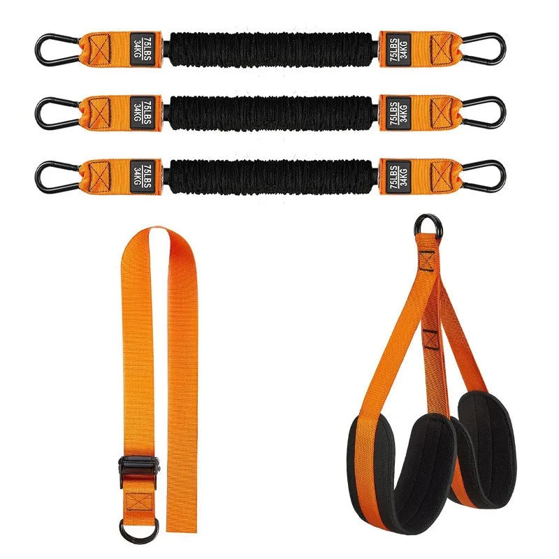 Kit Elástico de Resistência | Treino, Pull-up e Alongamento