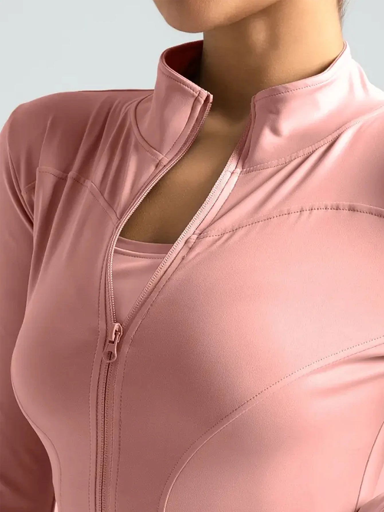Jaqueta Fitness Feminina Slim Fit