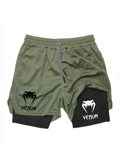 Short Esportivo 2 em 1 | Treino, Corrida & Gym