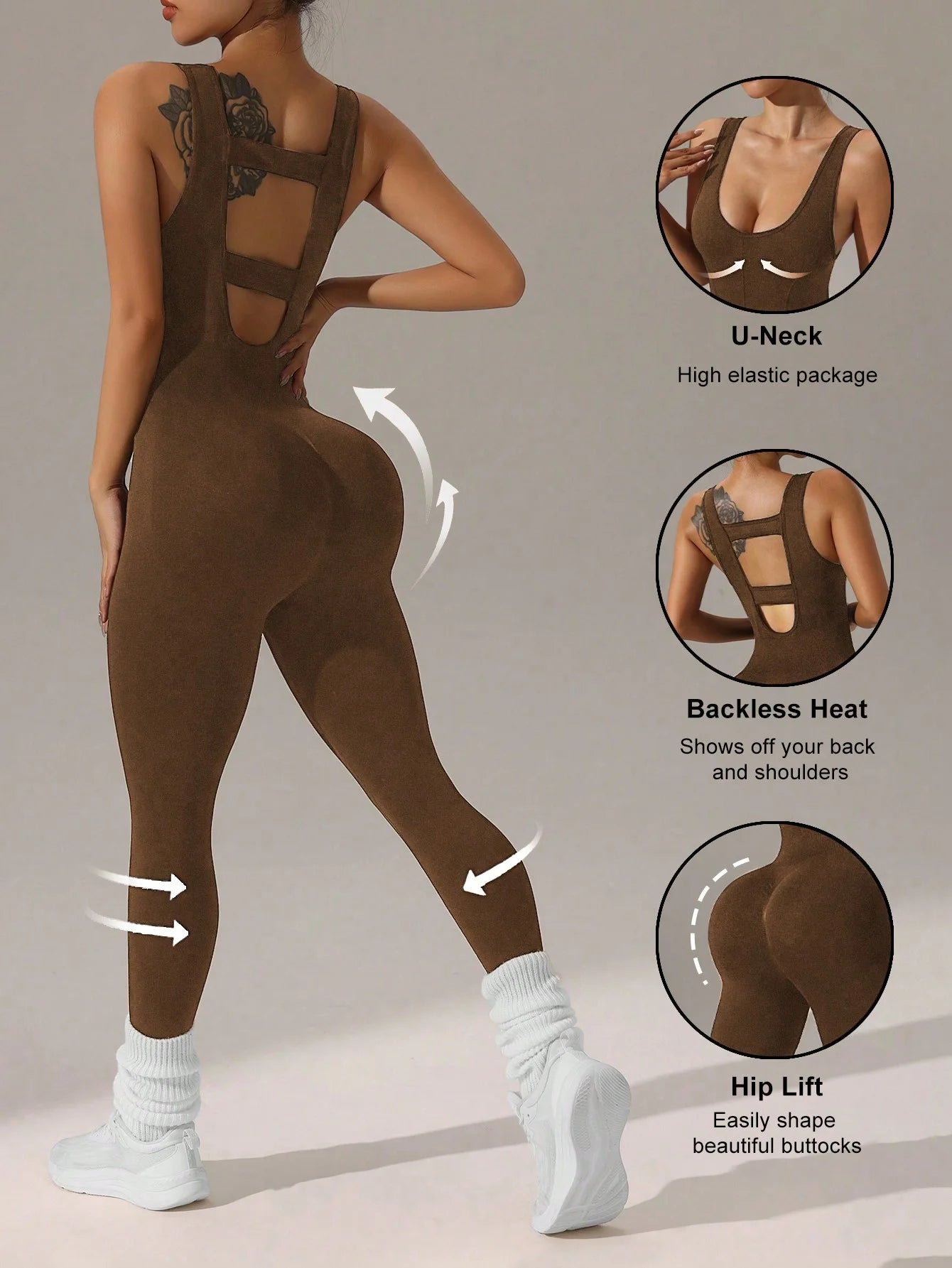 Macacão Feminino Fitness – Yoga e Corrida