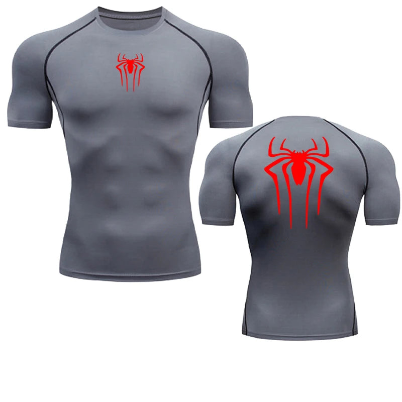 Camiseta de Compressão Masculina | Corrida, Academia e MMA