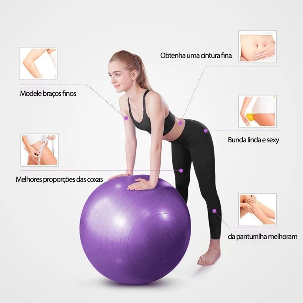 Bola de Pilates e Yoga – Estabilidade e Equilíbrio