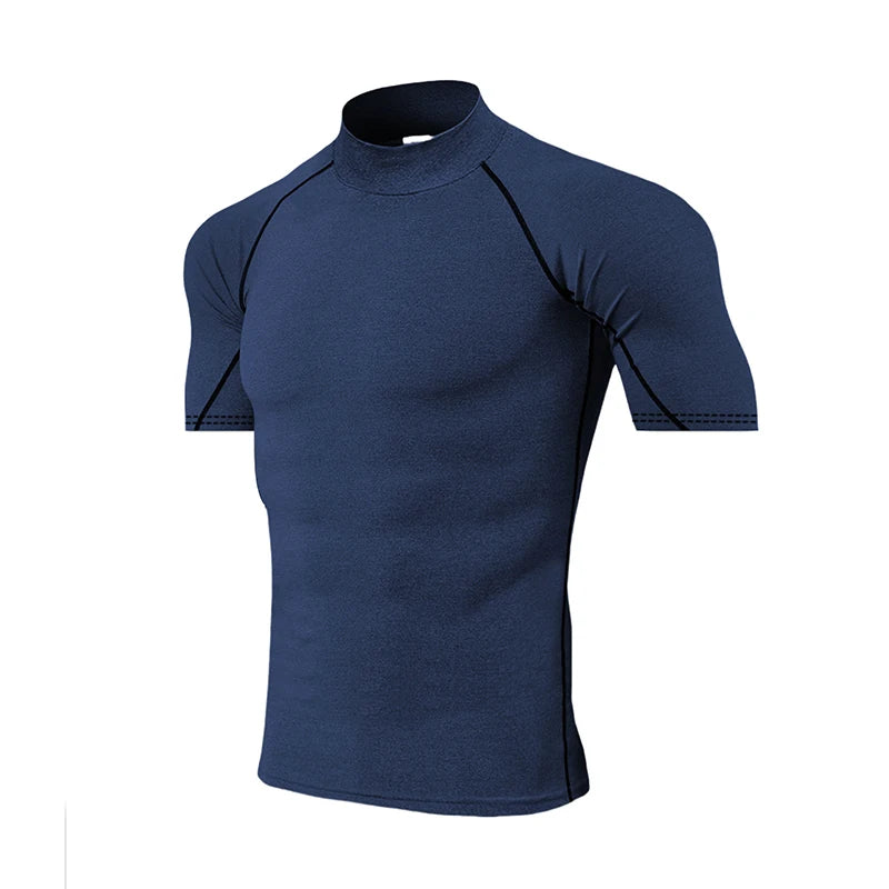 Camiseta de Compressão Masculina para Treino
