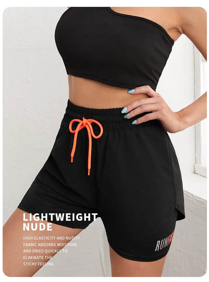 Short Fitness Feminino - Cintura Alta e Design Duplo