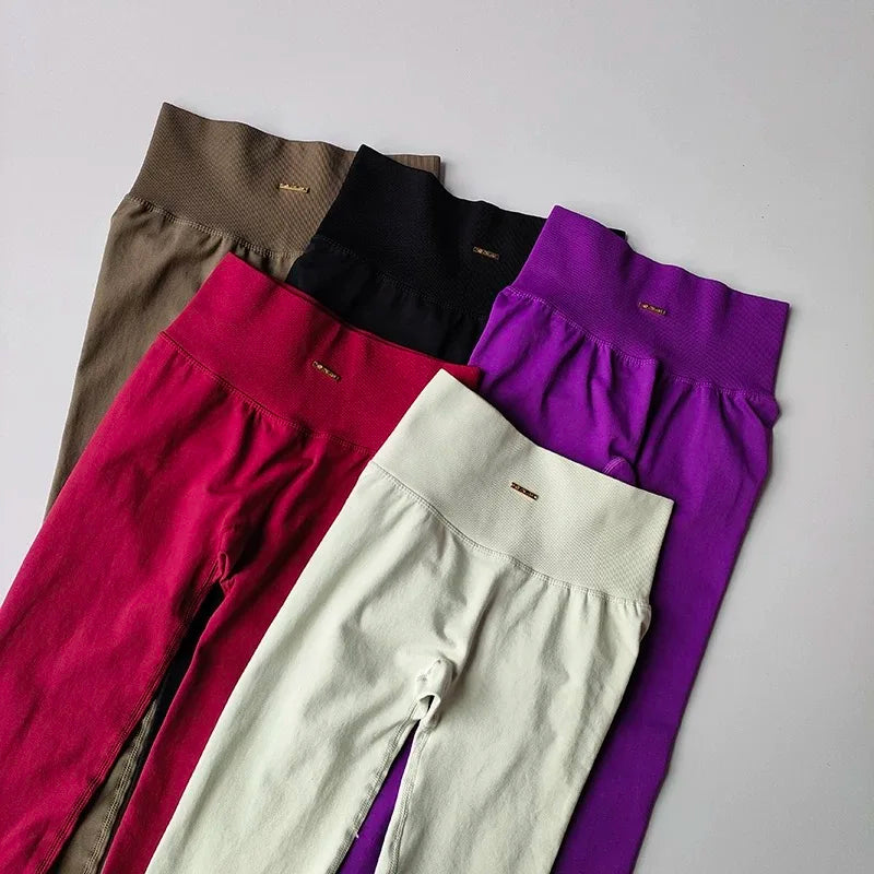 Conjunto Fitness Feminino Cintura Alta — Yoga e Corrida