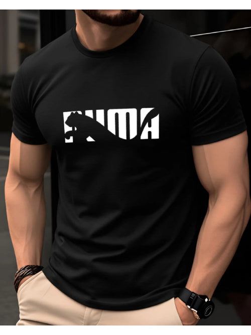 Camiseta Geométrica Respirável - Manga Curta