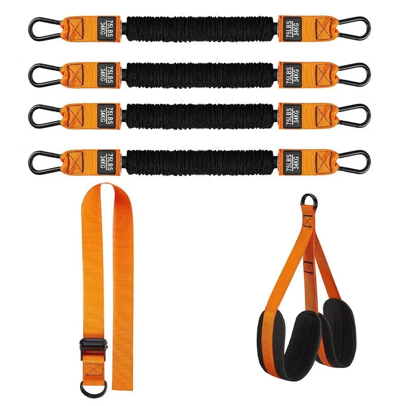 Kit Elástico de Resistência | Treino, Pull-up e Alongamento