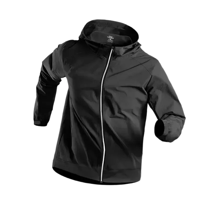 Jaqueta Esportiva Masculina – Capuz, Zíper e Dry-Fit | Impacto Fit
