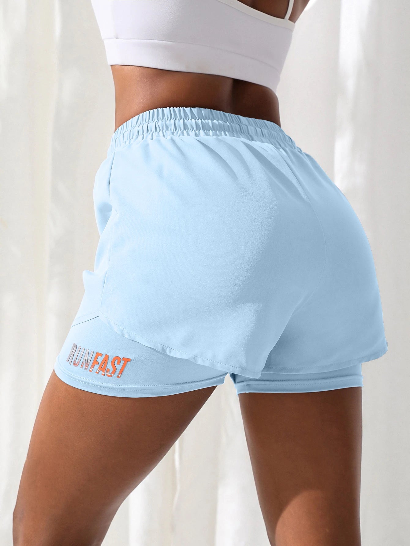 Shorts Feminino Cintura Alta | Yoga e Corrida