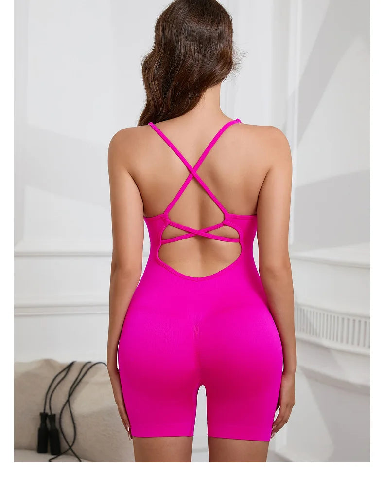 Macacão Seamless Feminino | Yoga e Treino