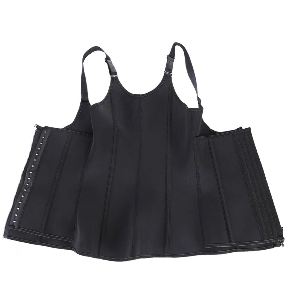 Cinta Modeladora com Zíper | Body Shaper Feminino Tummy Control