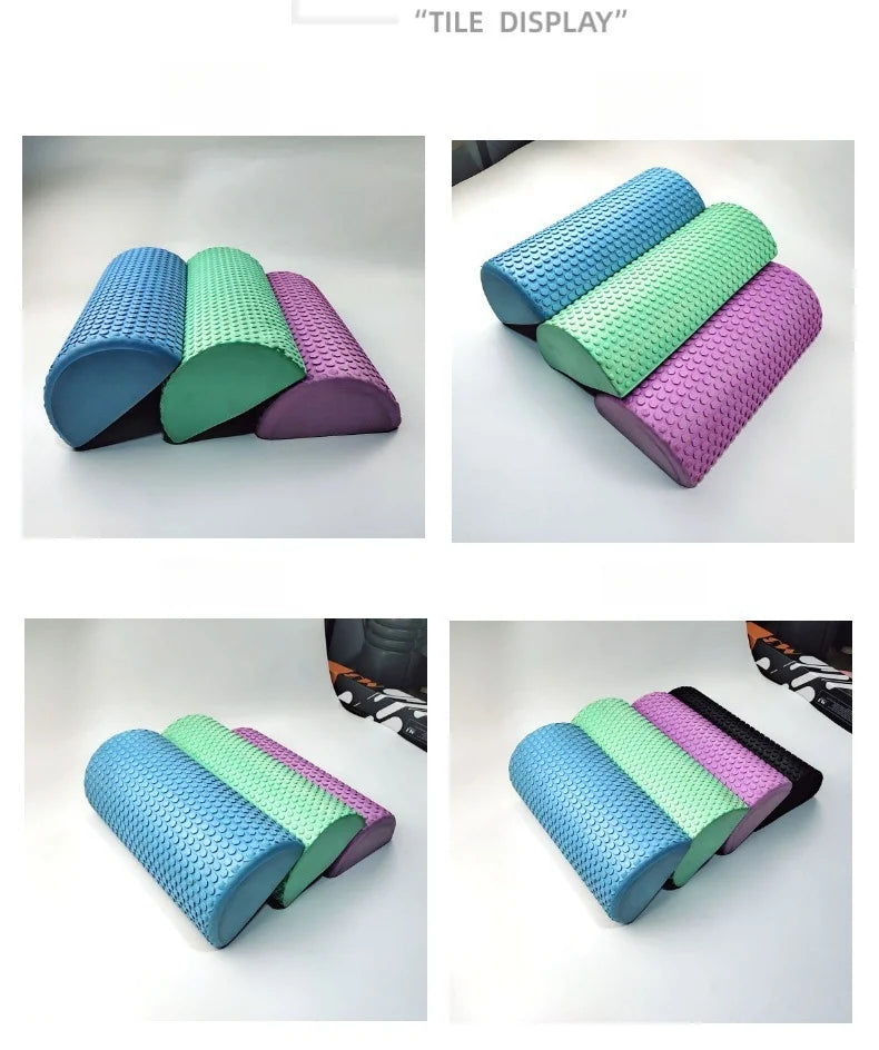 Rolo de Massagem Foam Roller Fitness