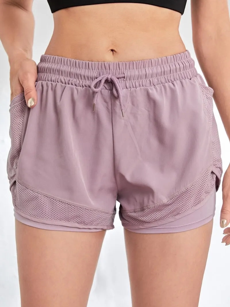 Short Feminino com Bolsos – Yoga e Corrida