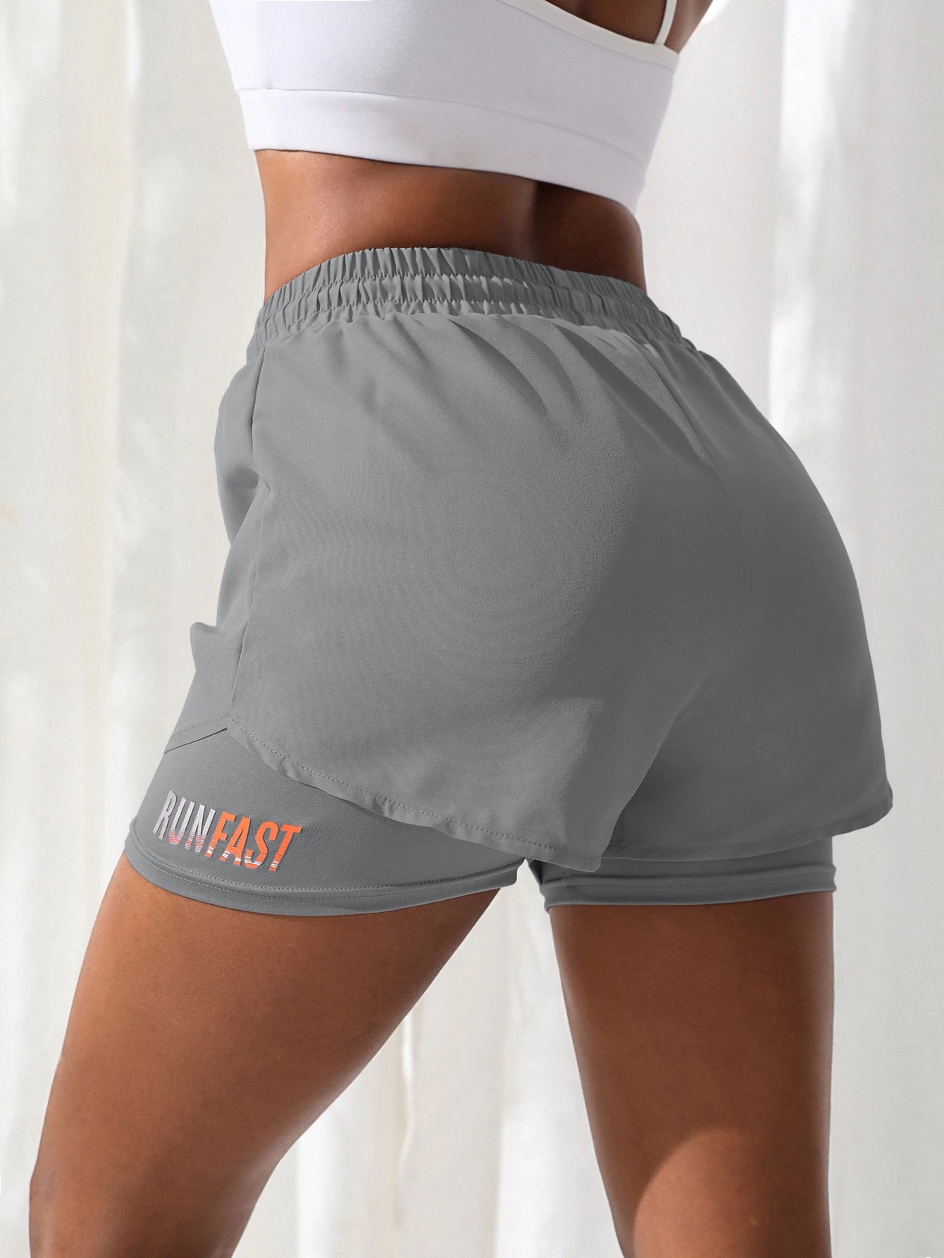 Shorts Feminino Cintura Alta | Yoga e Corrida