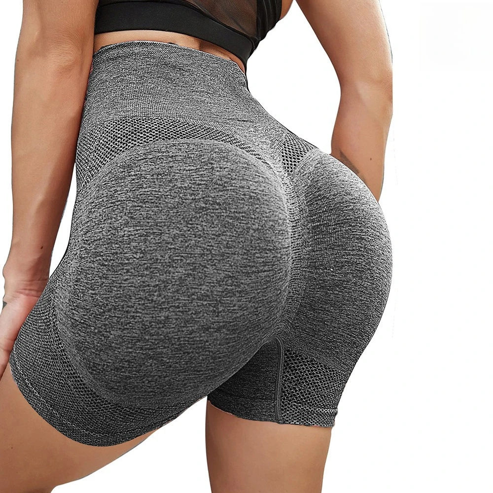 Short Yoga Feminino Cintura Alta Modelador