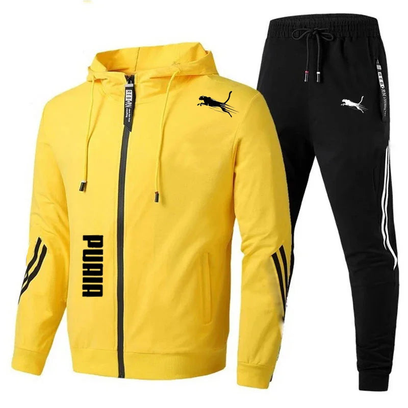 Conjunto Moletom Masculino — Jaqueta e Calça Jogger