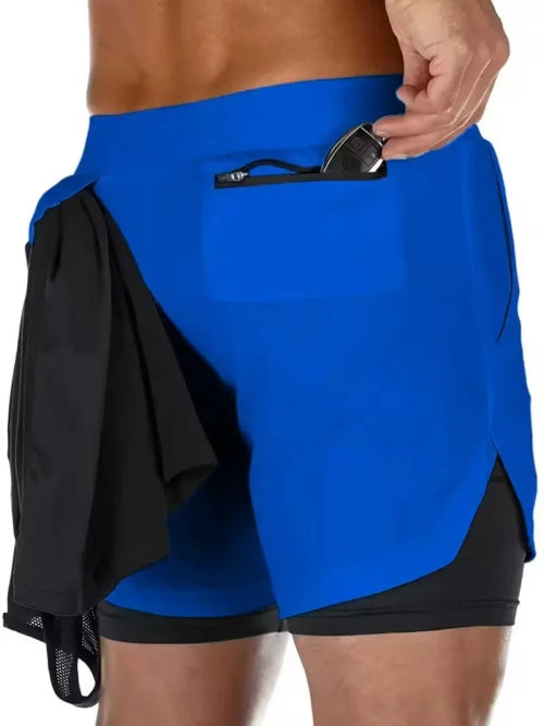 Short Esportivo 2 em 1 | Treino, Corrida & Gym