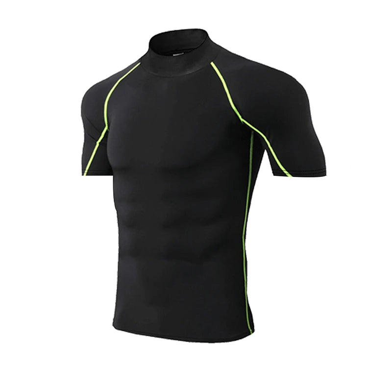 Camiseta de Compressão Masculina para Treino