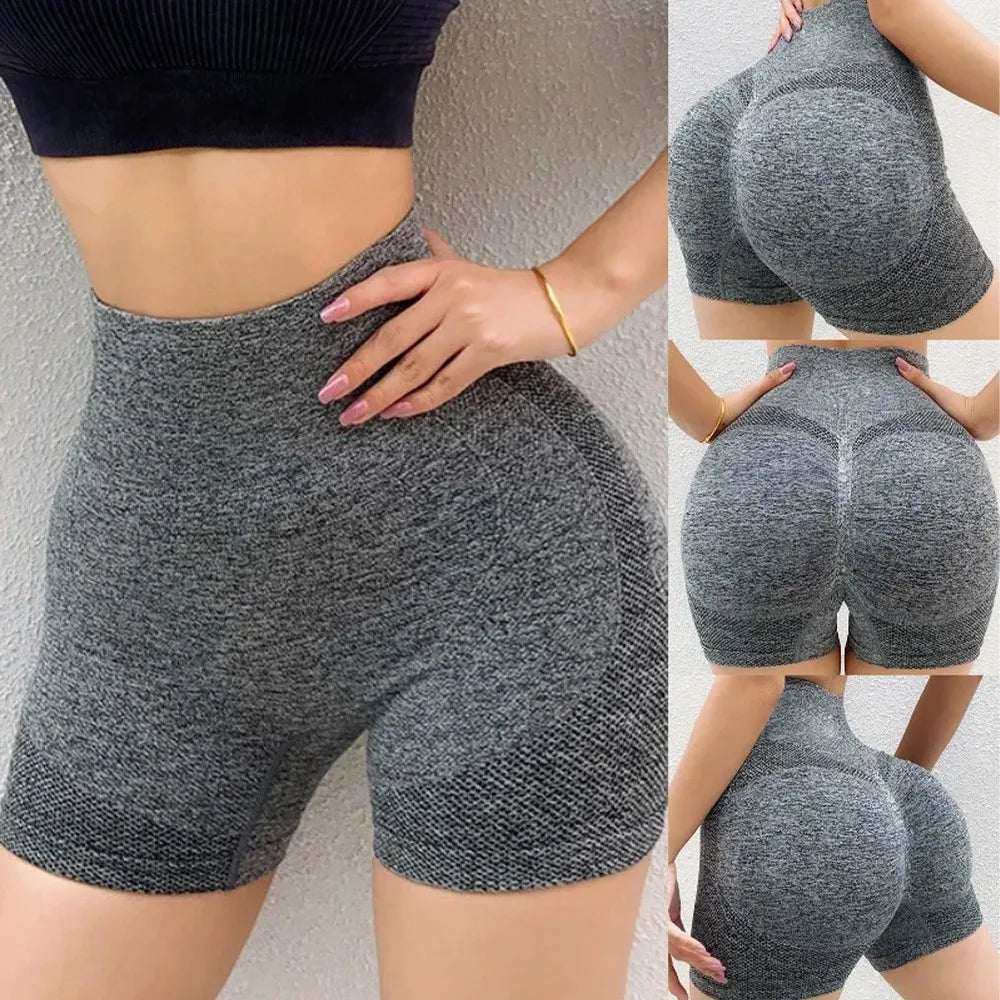 Short Yoga Feminino Cintura Alta Modelador