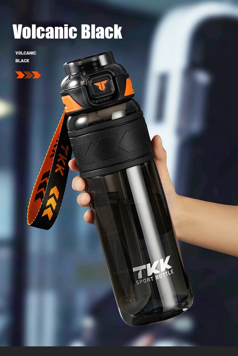 Garrafa Esportiva Tritan BPA Free | 600ml, 850ml e 1L com Canudo