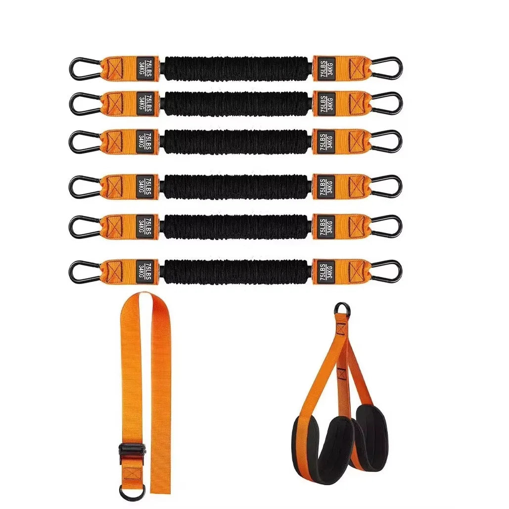Kit Elástico de Resistência | Treino, Pull-up e Alongamento