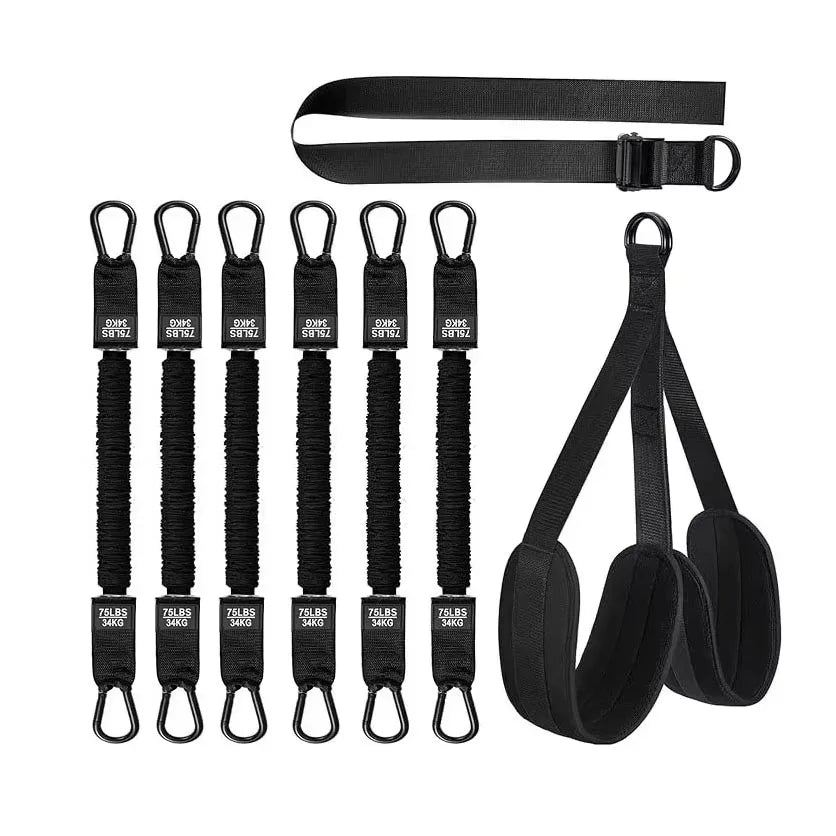 Kit Elástico de Resistência | Treino, Pull-up e Alongamento