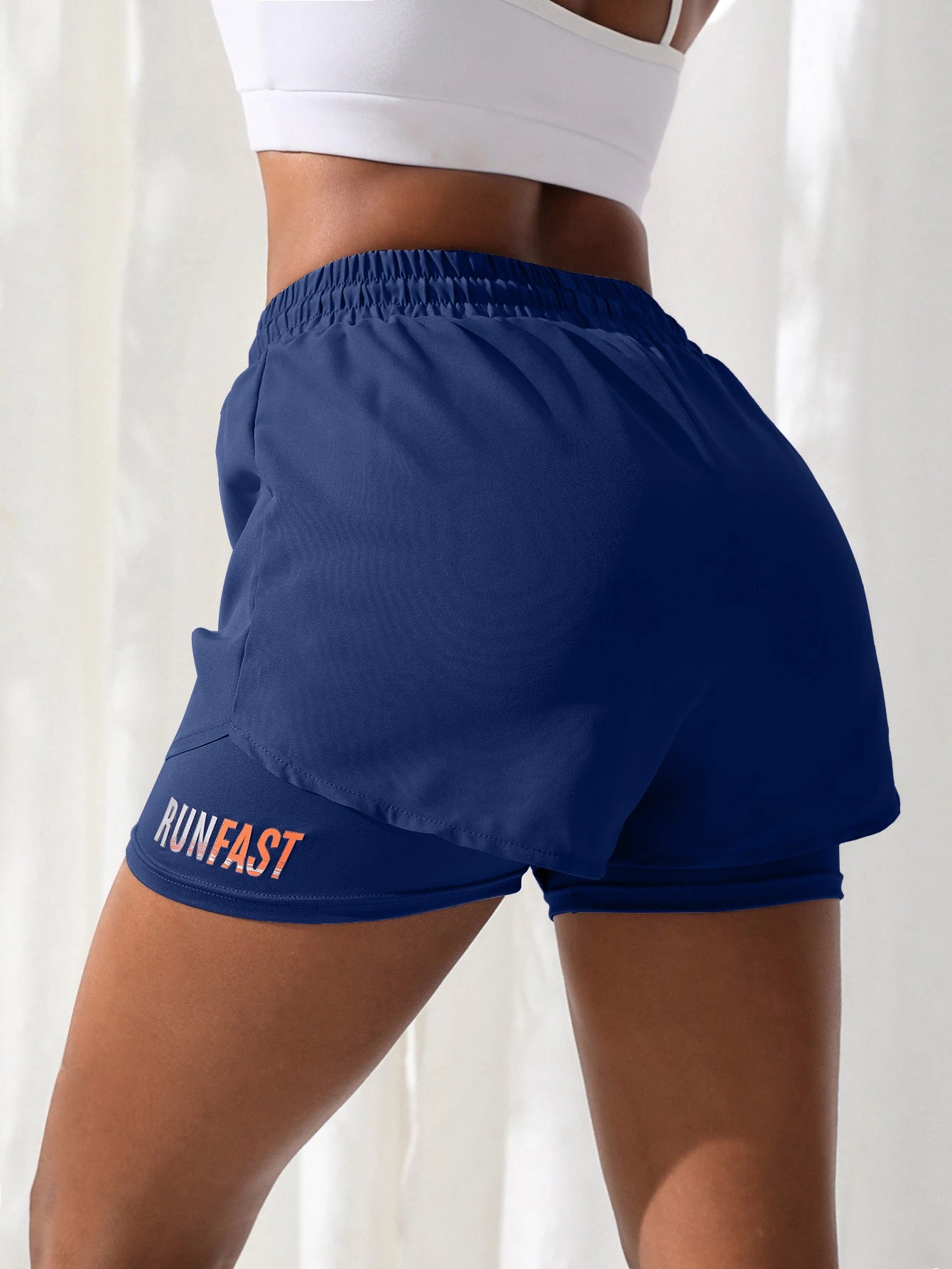 Short Fitness Feminino - Cintura Alta e Design Duplo