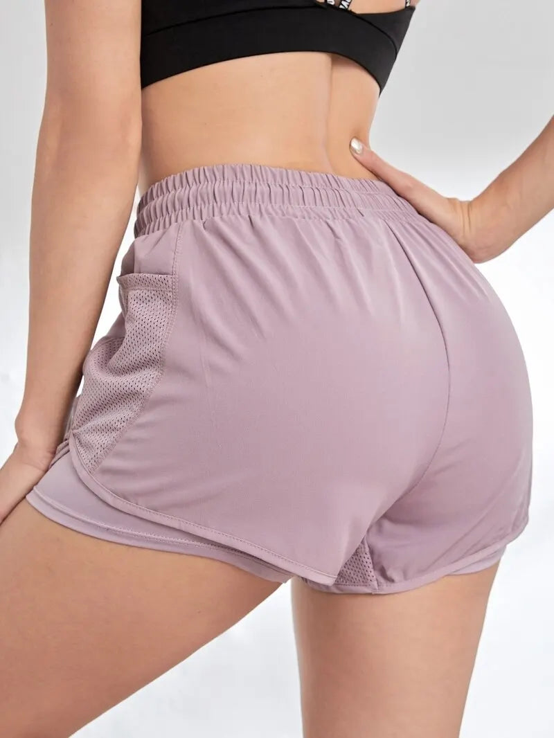 Short Feminino com Bolsos – Yoga e Corrida