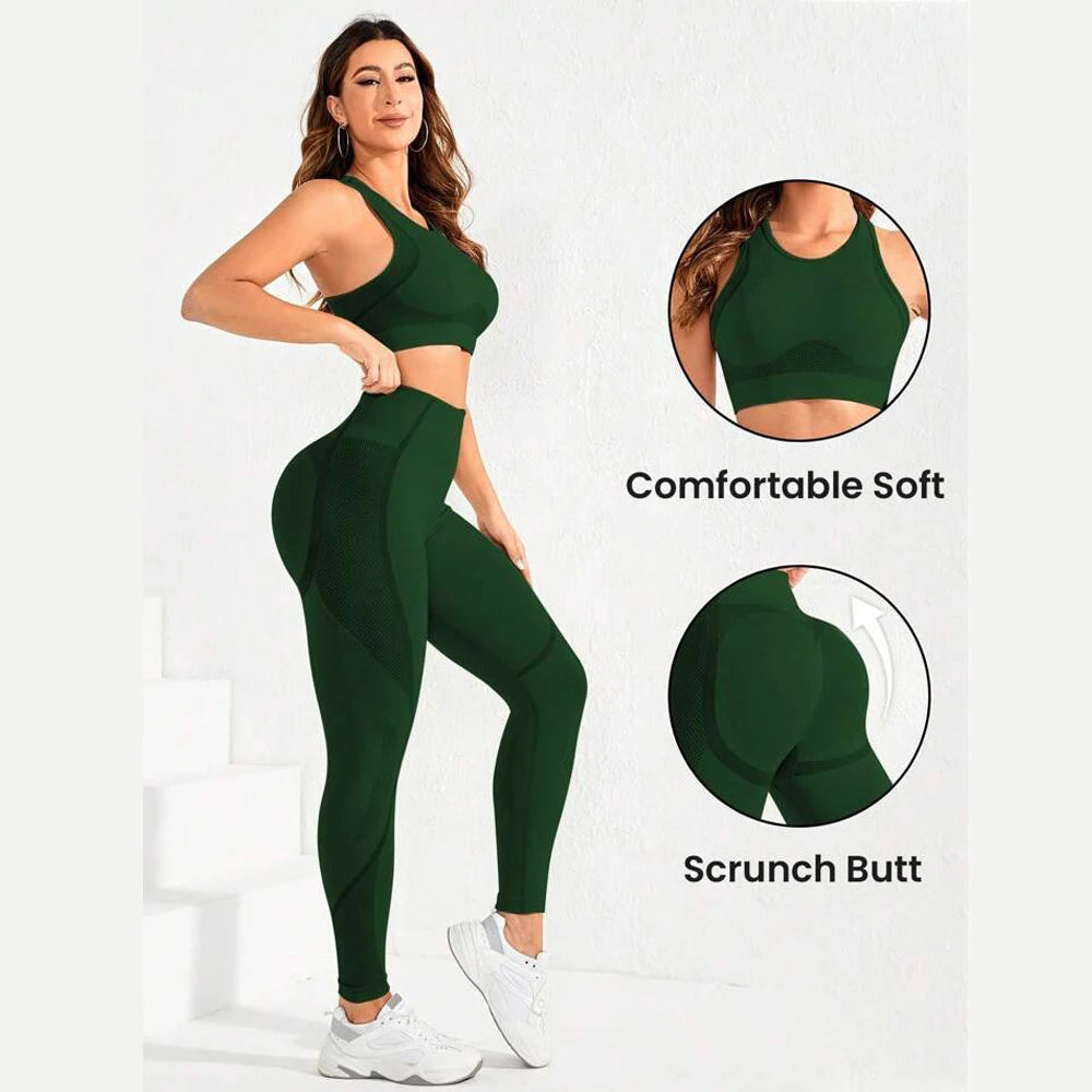 Conjunto Feminino 2 Peças | Yoga e Academia