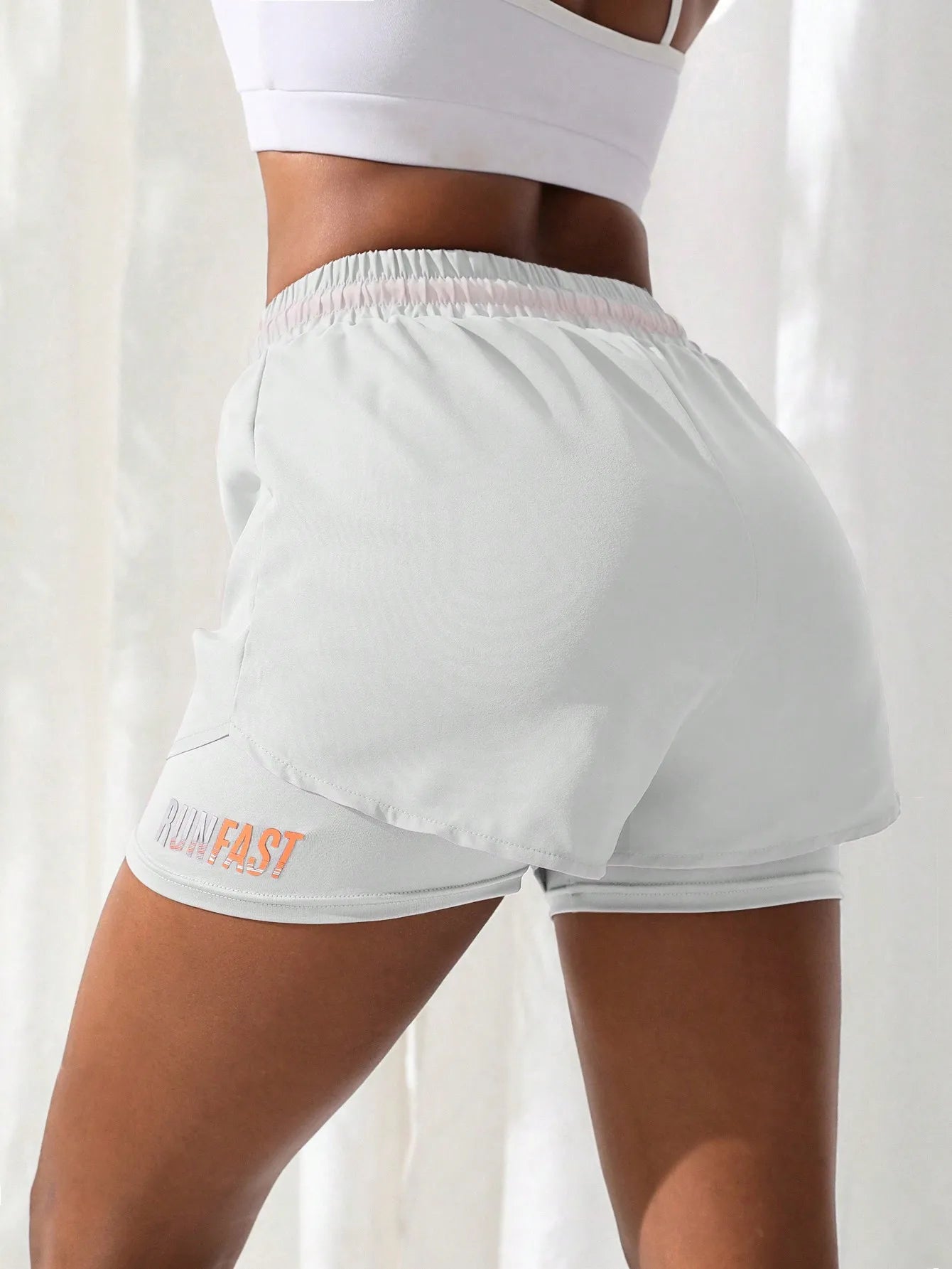 Shorts Feminino Cintura Alta | Yoga e Corrida