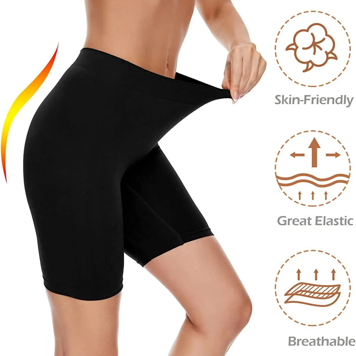 Short de Yoga Feminino Modelador