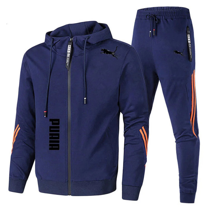 Conjunto Moletom Masculino — Jaqueta e Calça Jogger
