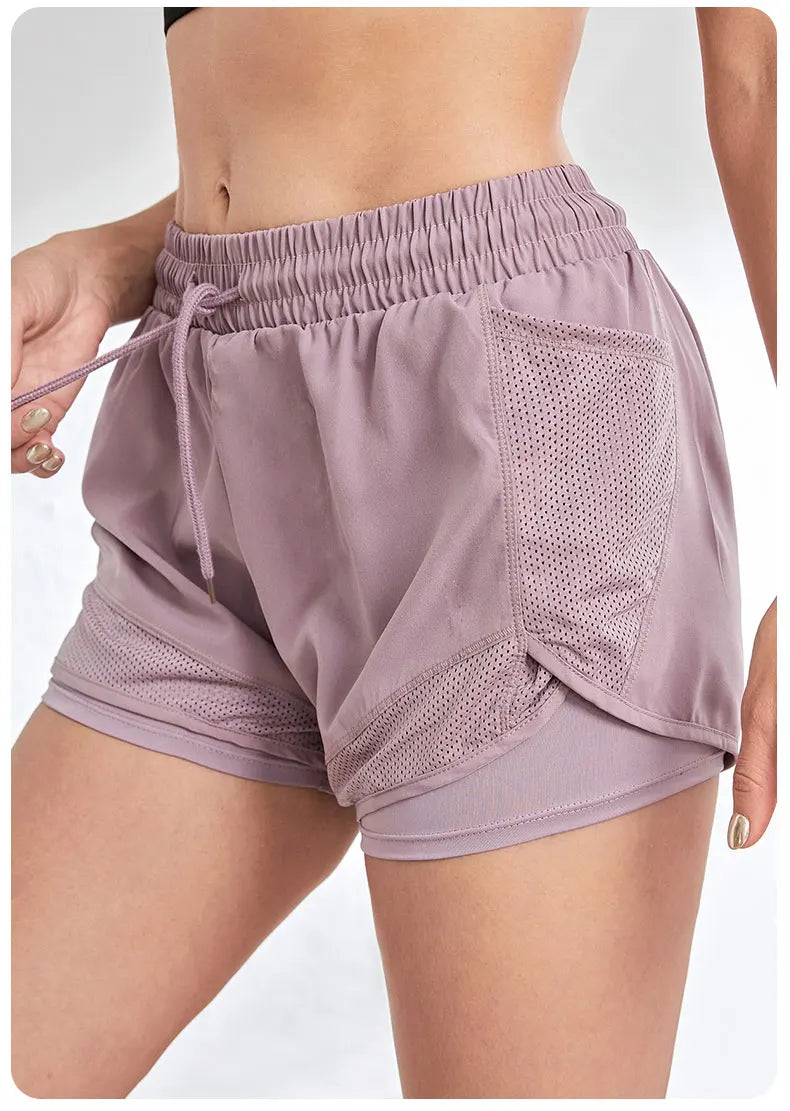 Short Feminino com Bolsos – Yoga e Corrida