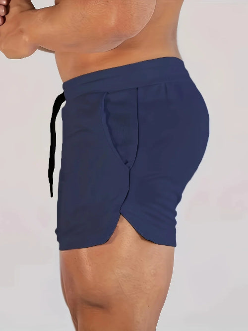 Shorts Fitness Masculino — Estampa Geométrica