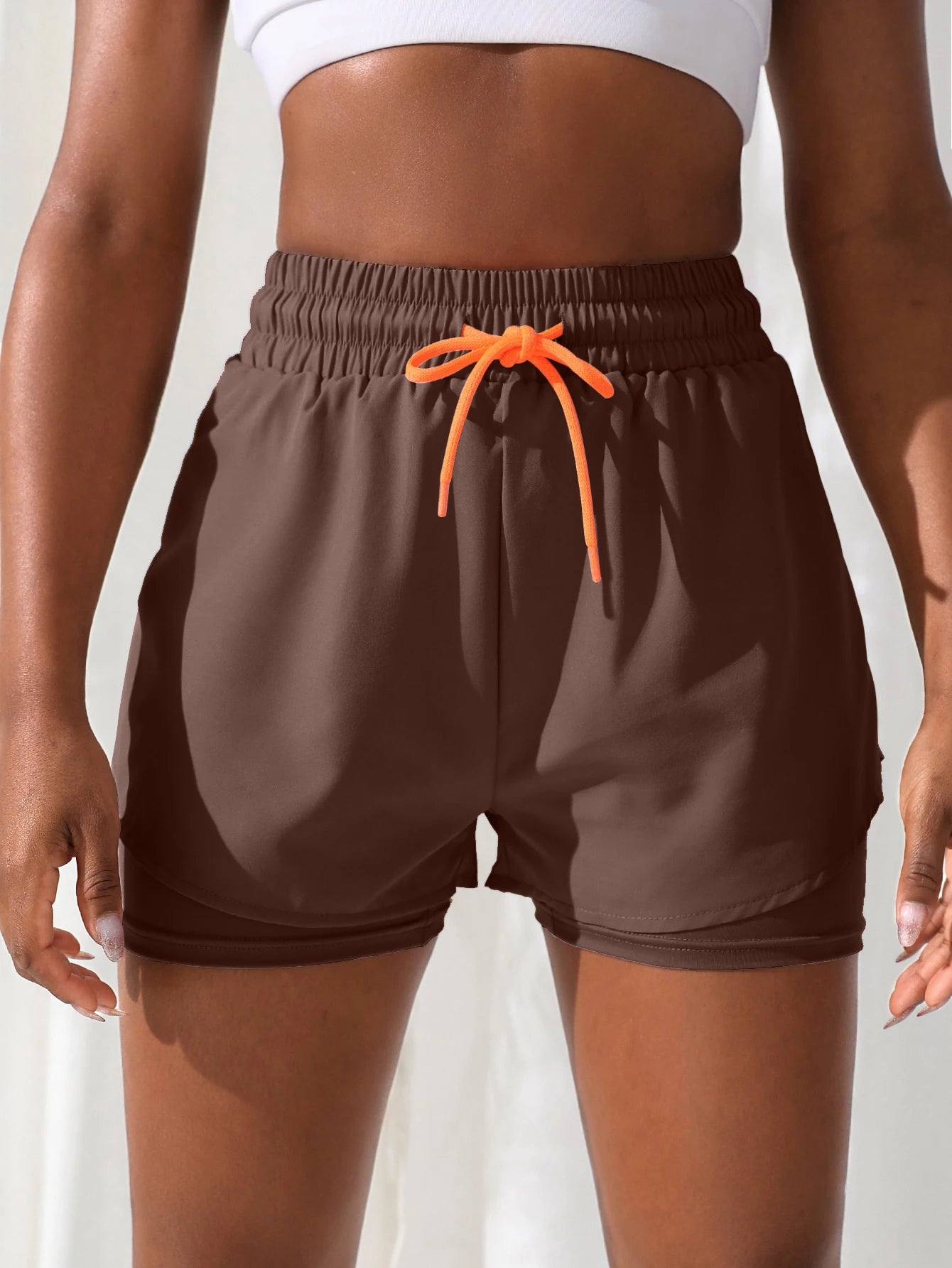Short Fitness Feminino - Cintura Alta e Design Duplo