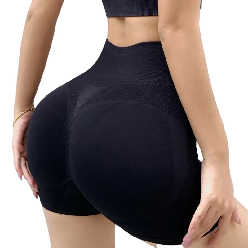 Short Yoga Feminino Cintura Alta Modelador
