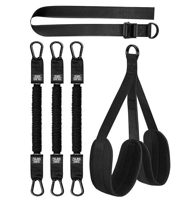Kit Elástico de Resistência | Treino, Pull-up e Alongamento