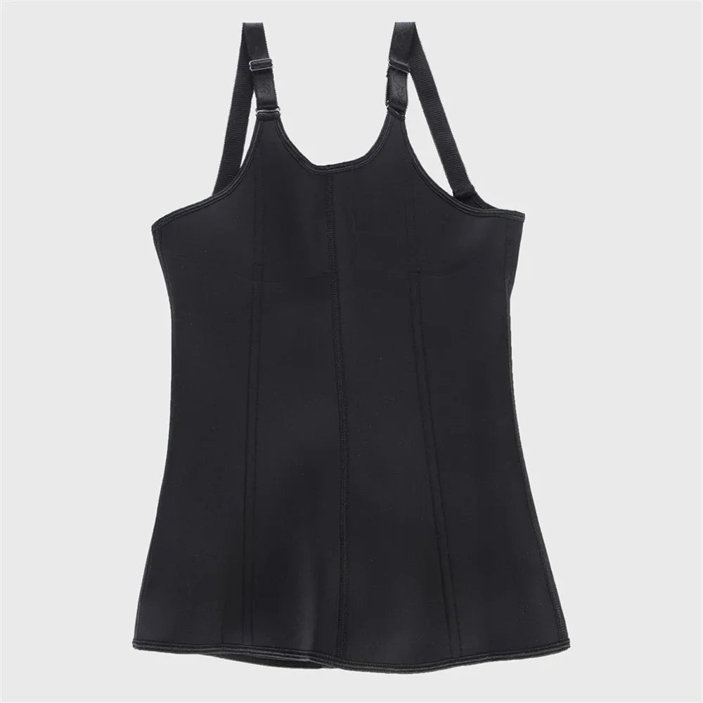 Cinta Modeladora com Zíper | Body Shaper Feminino Tummy Control