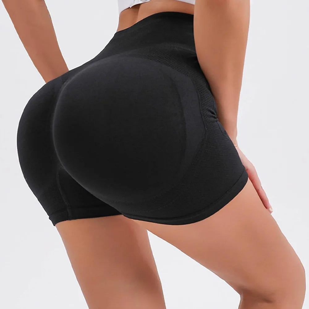 Short Yoga Feminino Cintura Alta Modelador
