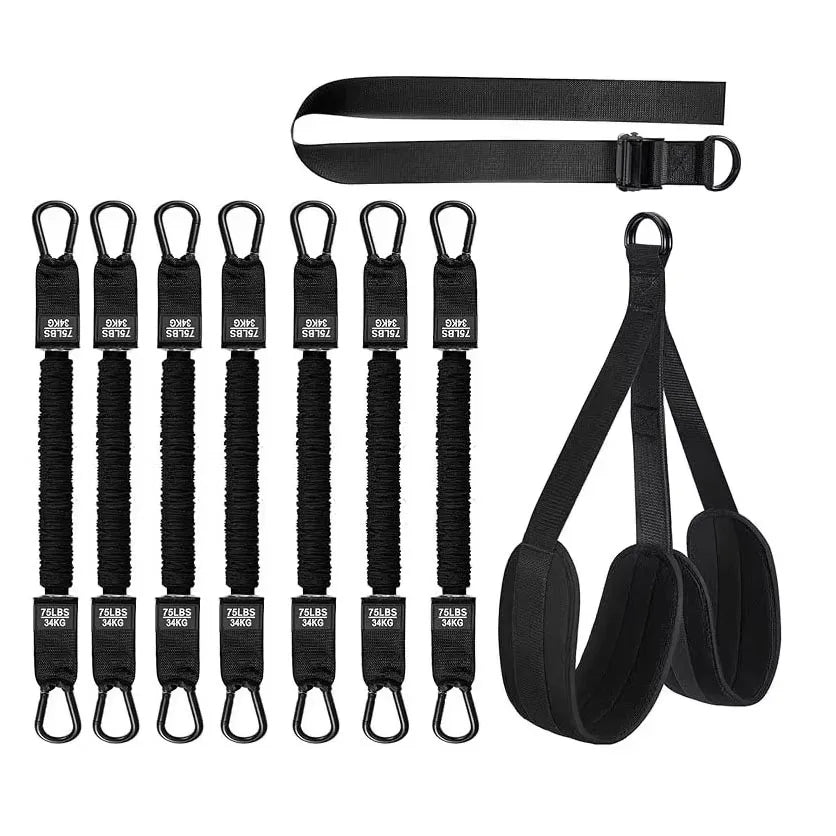 Kit Elástico de Resistência | Treino, Pull-up e Alongamento